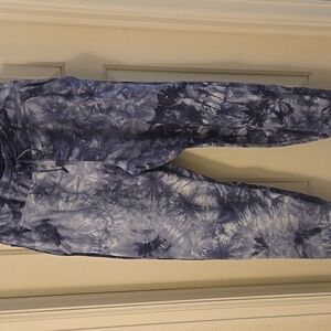 Marika Women's Blue Tie Dye Lounge Pants